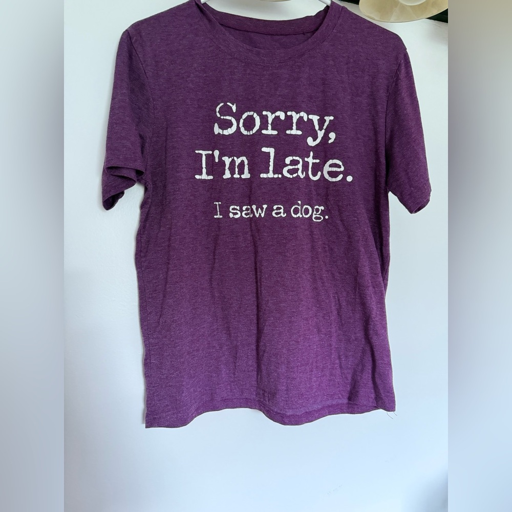 Purple Graphic T-Shirt